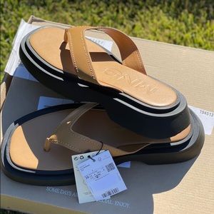 MANGO Platform leather sandals